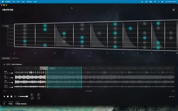 Interactive Fretboard